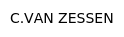 C.VAN ZESSEN