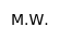 M.W.