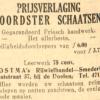 Advertentie 1933 NOORDSTER Schaatsen