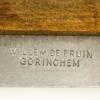 Merkteken schaatsenverkoper W. de Bruin, Gorinchem