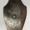 Merkteken Metalen schaats schaatsenverkoper Gebr. Kramer, Rotterdam