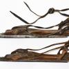 Krulschaatsen met beeldmerk onbekende schaatsenmaker