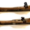 Houten schaats schaatsenmaker Gustav Henckell, Remscheid (Duitsland)