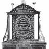 Reclamestand tentoonstelling 1902 schaatsenmaker E. Engels, Remscheid (Duitsland)