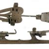 Metalen kunstschaats schaatsenmaker E. Engels, Remscheid (Duitsland)