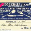 Brievenhoofd rekening firma E. Kratz, Rotterdam