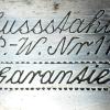 Tekst op Salchovmodel schaatsenmaker J.A. Henckels, Solingen (Duitsland)