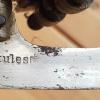 Merkteken Kunstrijschaats schaatsenmaker F.W.Hens, Remscheid (Duitsland)