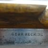Merkteken Friese doorloper schaatsenmaker E. Platte, Langenhans (Duitsland)