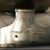 Merkteken metalen kunstschaats schaatsenmaker Polar, Remscheid (Duitsland)