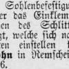Metalen schaats Patentnr. 7526 schaatsenmaker H. Wirths&Sohn, Remscheid (Duitsland)