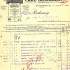 Rekening 1910 firma Carl Blombach, Ronsdorf (Duitsland)