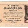 Advertentie schaatsen A. Stotz, Stuttgart (Duitsland)