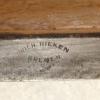 Merkteken schaatsenmaker W. Rieken, Bremen (Duitsland)