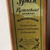 Doos metalen kunstschaatsen schaatsenmaker Henry Boker, Remscheid (Duitsland)