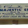 Schaatsdoos Majestic Skate schaatsenmaker J. Wilson, Sheffield (Engeland)