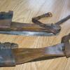 Houten kunstschaats schaatsenmaker Marsden Brothers, Sheffield (Engeland)