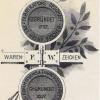 Merkteken firma Pet.Casp.Hch. Fischer, Wetter an der Ruhr (Duitsland)