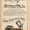 Prijscourant ca.1880 schaatsenmaker M. Hunter$Son, Sheffield (Engeland)