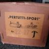 Etiket PERTUTTI schaatsdoos firma Schraner (Zwitserland)