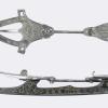 Geciseleerde schaatsen ca.1883-1900 schaatsenfabriek Barney&Berry, Springfield (USA)