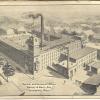 Artist impression van de schaatsenfabriek Barney&Berry, Springfield (USA)