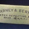 Merkteken Max Brevka schaats schaatsenmaker Barney&Berry Winchester, New Haven (Connecticut USA)
