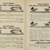 Bladzijde catalogus 1904 schaatsenmaker Peck&Snyder, New York (USA)