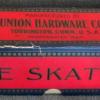 Doos schaatsenmaker Union Hardware Co., Torrington (Connecticut USA)