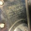Merkteken metalen noor WINNER schaatsenmaker Planert&Sons, Chicago (Illinois USA)