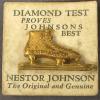 Reclame schaatsenmaker Nestor Jonson, Chicago (Illinois USA)