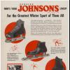 Advertentie schaatsenmaker Nestor Jonson, Chicago (Illinois USA)
