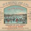 Advertentie ca.1860 schaatsenverkoper W.W. Knight&Son, Philadelphia (Pennsylvania USA)
