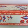 Doos sneeuwschaatsen (Gleitschuhe) firma WECO, Werther (Westfalen, Duitsland)