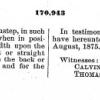 Patent 1875 schaatsenmaker O.Edwards, Florence (Mass., USA)