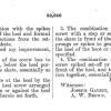 Patent 1861 D.H.Shirley, Boston (Mass., USA)