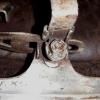 Merkteken metalen schaats Kaiseradler schaatsenverkoper Carl Schulte, Trier