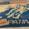 Doos voor schaatsen schaatsenmaker Bauer, Kitchener (Ontario, USA)