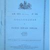 Kaft patent 1879 schaatsenontwerper F.E. Dowler, London (Engeland)