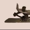 Springskate schaatsenmaker J. King (Troy, USA)
