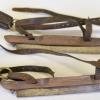 Houten schaatsen schaatsenmaker L. Svensson, Östra Bodarna (Zweden)