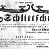 Advertentie 1872 schaatsenmaker I. Heiss junior, Graz (Oostenrijk)
