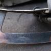 Merkteken metalen schaats schaatsenmaker Edward Kinderman, Częstochowa (Polen)