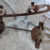 Metalen schaatsen PINGVIN schaatsenverkoper Nielsen&Israelsen, Herning (Denemarken)