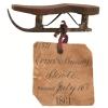 Patent 1861 schaats van Corser and Bundy, Clappville, MA (USA)