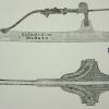 Hendelschaats ca.1880 schaatsenmaker Hackmann & Co., Nurmi (Finland)