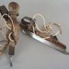 Houten schaatsen schaatsenmaker K.A.Jonasson, Möcklö (Zweden)