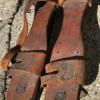 Schaatsen met patent 1862 van P. Bauer, Newark, New Jersey (USA)