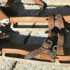 Schaatsen met patent 1862 van P. Bauer, Newark, New Jersey (USA)