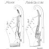 Tekening patent 1861 van S.R. Going, Brooklyn, NY (USA)